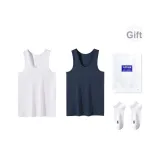 White & Dark Blue