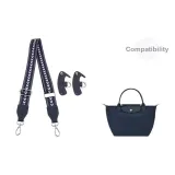 Темно-синий [Без перфорации] Регулируемый 90-149 см Через плечо Набор