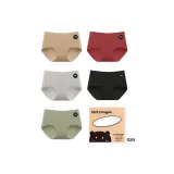 [5 Пачка] Коричневый + Светло-серый + Гороховый зеленый + Красный + Черный