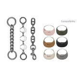 [Металлический комплект одежды] Удлинитель с цепочкой в виде носа свиньи