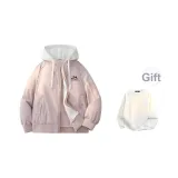 Розовый (в комплекте с круглым вырезом, внутренний, свитшот)