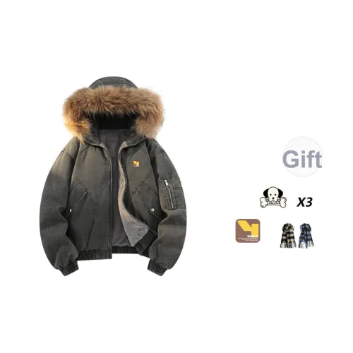 YALU Унисекс Пуховики