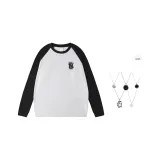 Чёрный Серый (В комплекте с модным ожерельем)