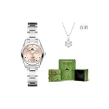 Оранжево-розовый ["Трепет сердца" ожерелье + любимая коробка]