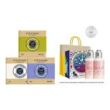 [Ограниченная подарочная коробка - 100 г * 3] Вербена + Молоко + Лаванда