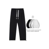 Black (В комплекте с однотонной круглой воротником свитшот)