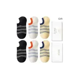 Чёрный *2, Белый *2, Апельсиновый *2, Жёлтый *2 (6 пар)