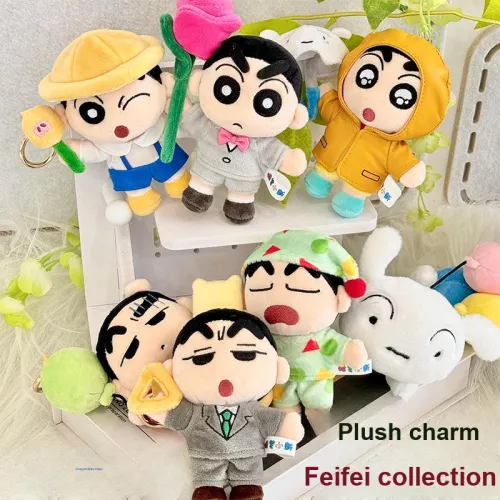 Crooked Melon Production Карандаш SHIN Chan Feifei Collection Mystery Box Плюшевый Подвеска Слепые коробки