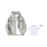 Винтажный синий (в комплекте с рубашкой с короткими рукавами)