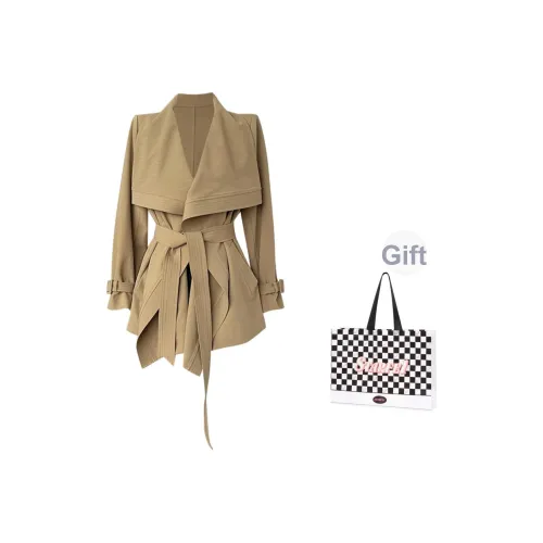 STARFEI Khaki Женская тренч-куртка