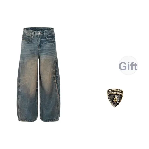 AUTOMOBILI LAMBORGHINI Джинсы Унисекс