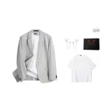 Gray (В комплекте белая футболка + брошь)