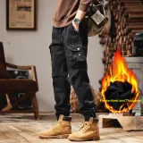 Черный с флисовой подкладкой