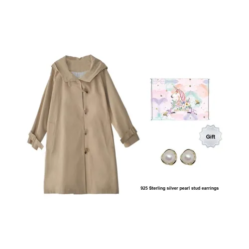 ANNECHEN RETRO Женский Тренч