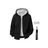 2699JR Черный [Флисовая подкладка] [Подарок бренд с подвеской]