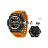 Черно-оранжевый