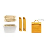 Желтая плечевая подушка + белая подкладка