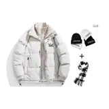 Экрю (В комплекте с шапкой и шарфом)