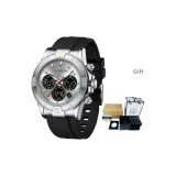 Серебристo-черный