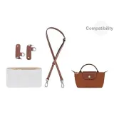 [Коньяк Серебряный] Через плечо Плечевой ремень + Отделение для мобильного телефона - Подкладка из бумаги DuPont