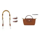 Коньяк Серебряный Нейлоновый Пояс с Плечевым Ремнем и Застежкой без Отверстий