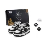 Бежевый Черный (Улучшенный с обувным шнурком)