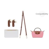 [Cotton Candy Розовый] Плечевой ремень через плечо + Отделение для мобильного телефона - Подкладка из бумаги DuPont