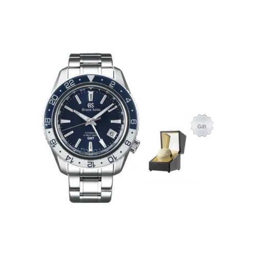 GRAND SEIKO Механический механизм Мужские часы 44,2мм*14,4мм Синий
