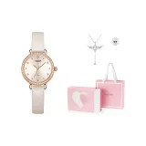 Шампанское Ремень [Розовое сердечко Коробка + Ангел Сердце Ожерелье]