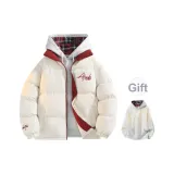 Бежевый (в комплекте с клетчатым свитшотом)