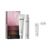 Лотосово-розовый-красный Mo Вишневый цветок - Короткие волосы Outfit (Бесплатно Ремонт Волосы Маска 100 г)