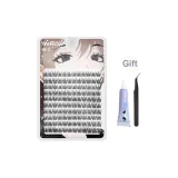 10-штучный набор Lazy русалка, три части [клей + профессиональные изогнутые пинцет для носа]