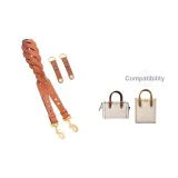 [Коричневый] Плетеный ремень + Износостойкая пряжка