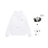 Белый (в комплекте с модным ожерельем и сумкой через плечо)