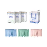 3 пачки [Светло-серый синий + Травяной зеленый + Розовый]