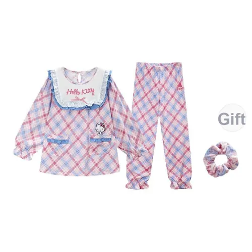 GUKOO Sanrio Series Голубой и розовый Женские Пижамные комплекты