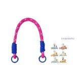 Розовый, красный, синий, шнурок