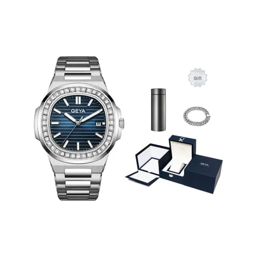 GEYA Автоматический механический механизм Мужские часы Max Collection 44mm*11mm*24mm Синий