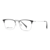 Прозрачный Серый | Серебряный-C22 & Синяя Защита Светла 0 Диоптрий Линзы