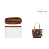 Анжуй Мини Тоут (Коричневый Лайнер) Бумага DuPont Лайнер