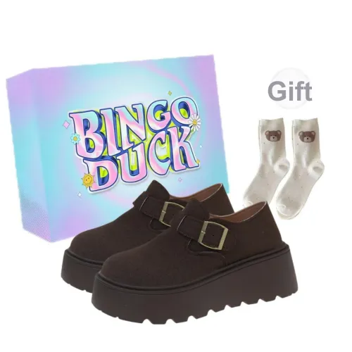 BINGO DUCK Повседневный Низкий Топ Женский