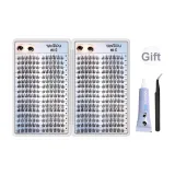 320-Бунч Большая емкость Lazy Подсолнух [Клей + Профессиональные изогнутые пинцет]