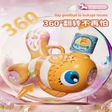 [Оранжевый] Океанический Пузырьки Стиральная машина [1 Вода + 4 Батареи + 10 Жидкостей]