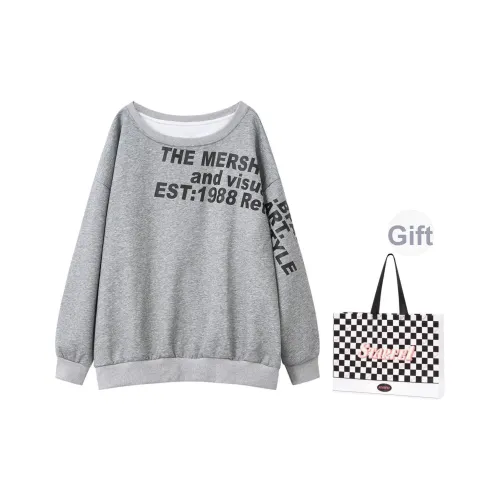 STARFEI Серый Женский Свитшот