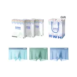 3 пачки [Aqua синий + Grass зеленый + Light серый синий]