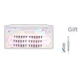 36 кластеров - Демон Touch опущенные нижние ресницы [Включает клей и щипцы]