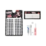 10 Подвешенных Эльфов + 3 Нижние Кисточки для Туши + Набор Инструментов для Туши + Клей для Веки