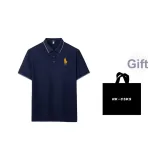 Темно-синий, синий (желтый, поло, мячи) в комплекте с сумкой для покупок