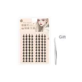 [Кудрявые ресницы "Озорной Эльф"] 10 рядов по 80 пучков + щипцы