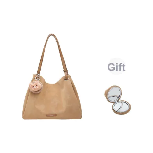 MEXICAN ПУ (полиуретан) Сумка через плечо Стандартная Женская Коричневая